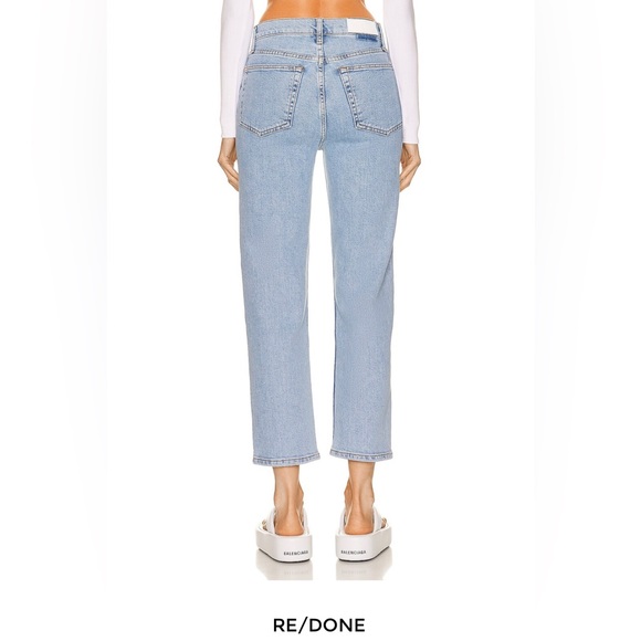 Redone straight leg jeans - Picture 3 of 14